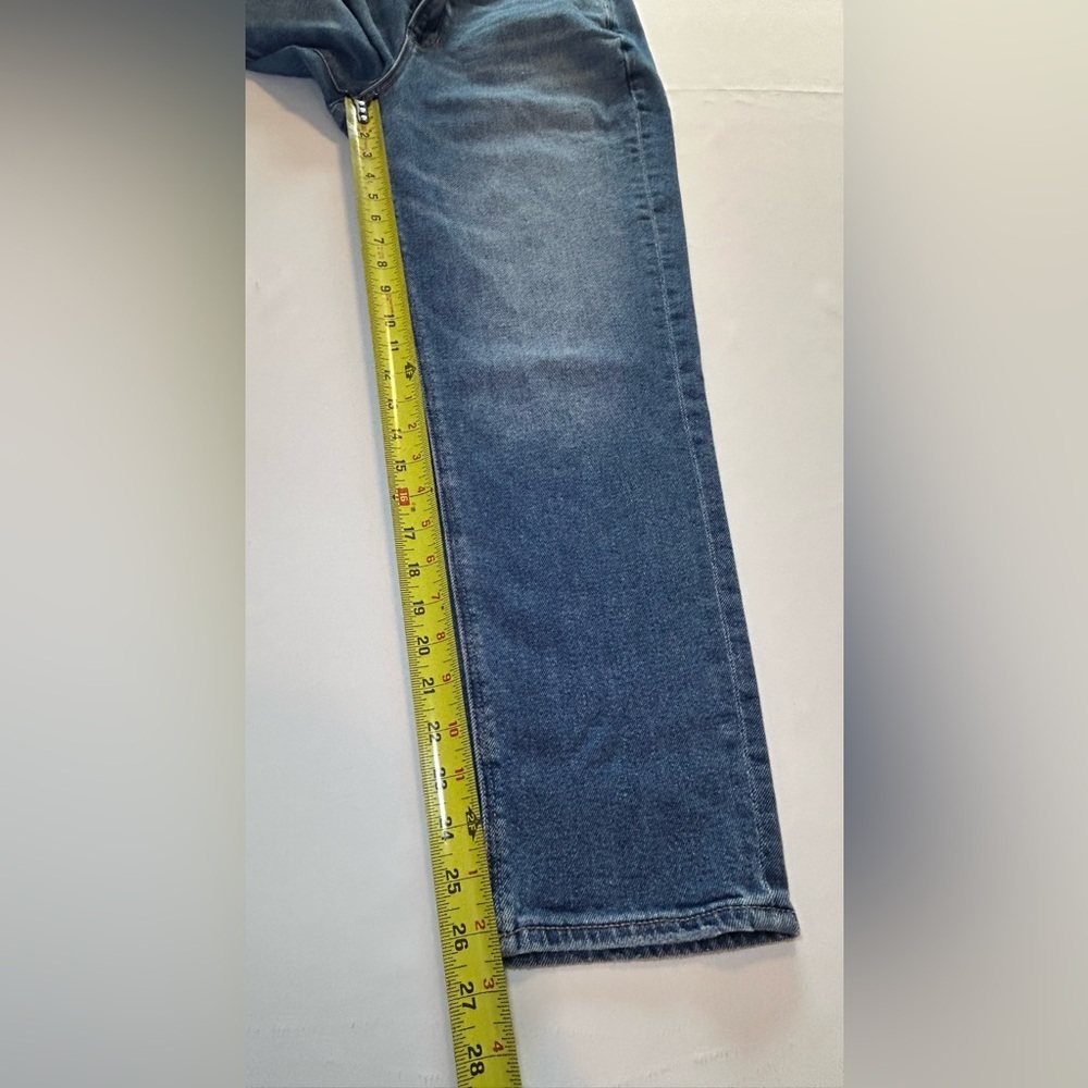 American Eagle highest rise mom Jeans size 6 regular high waist stretch denim - Picture 10 of 12